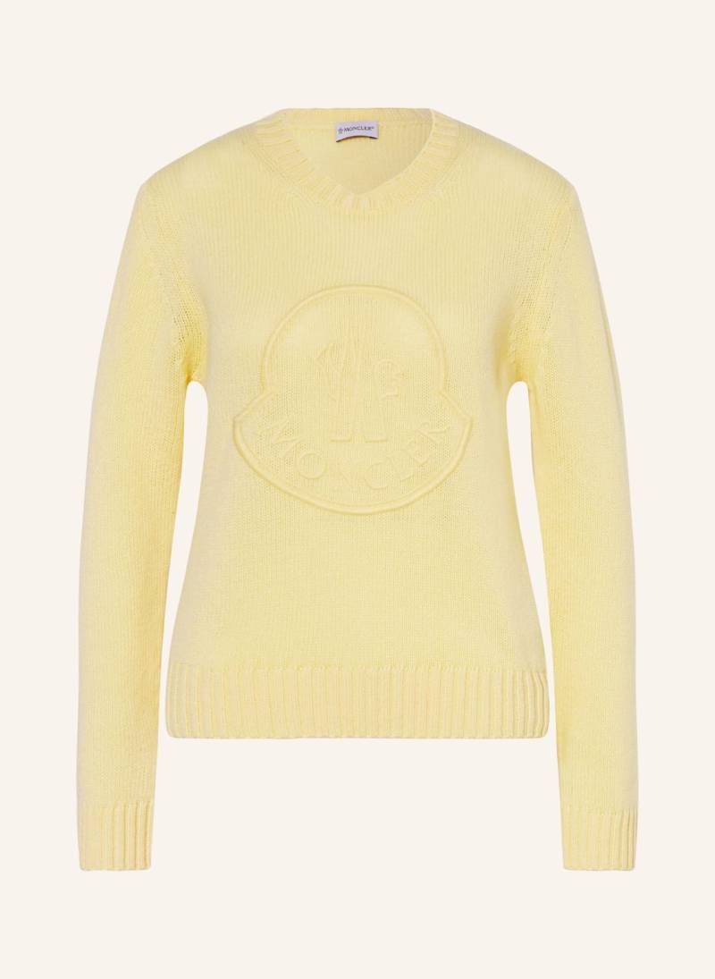 Moncler Pullover Mit Cashmere gelb von MONCLER