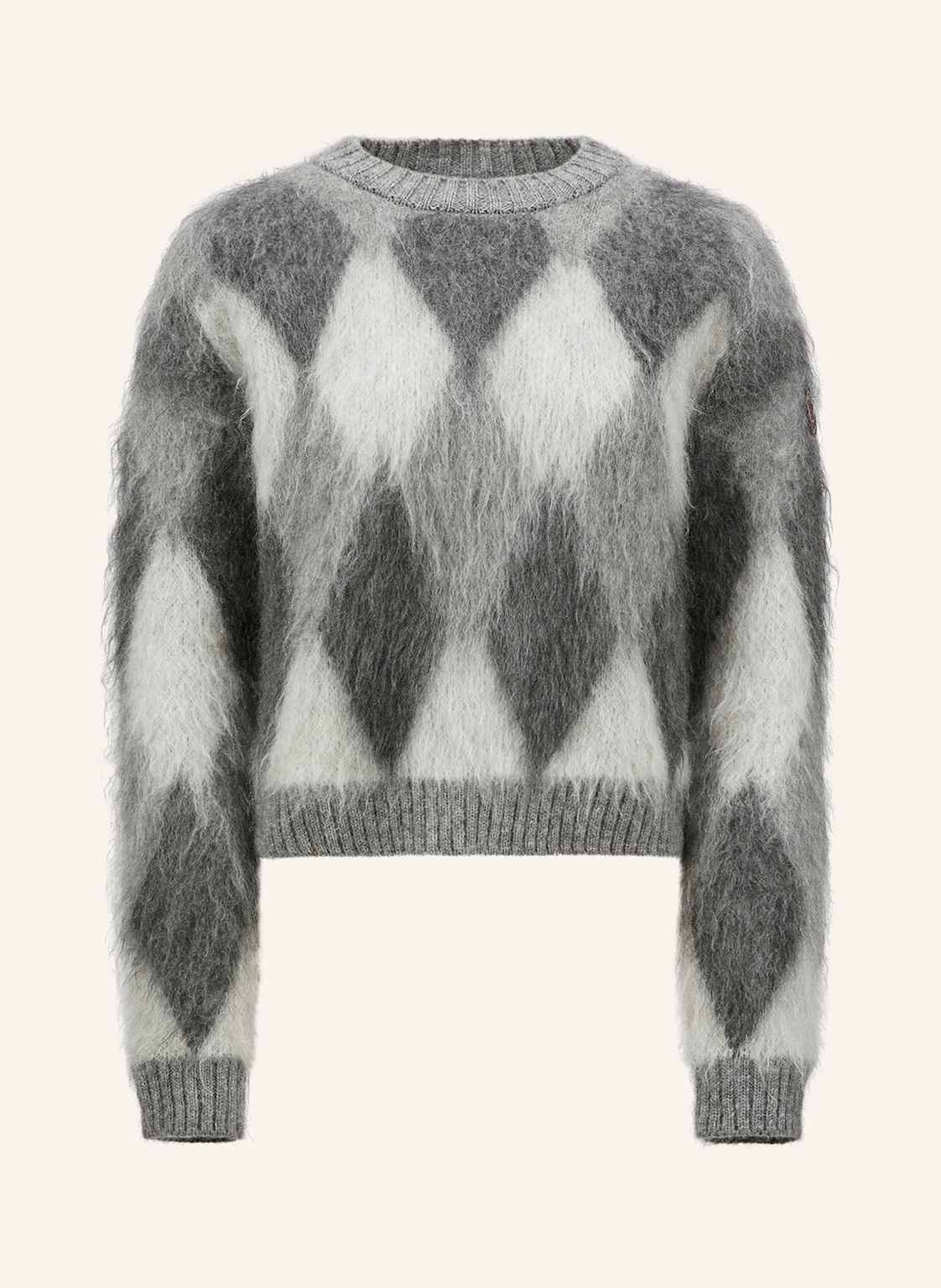 Moncler Pullover Mit Mohair grau von MONCLER