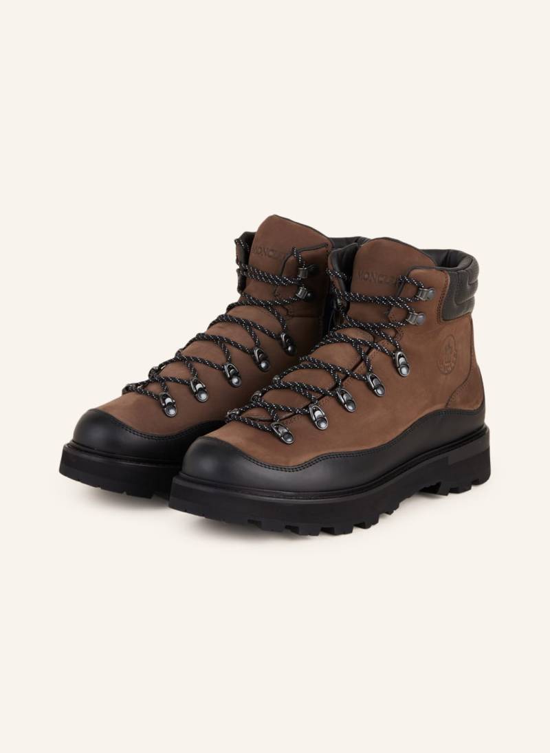 Moncler Schnürboots Peka Trek braun von MONCLER