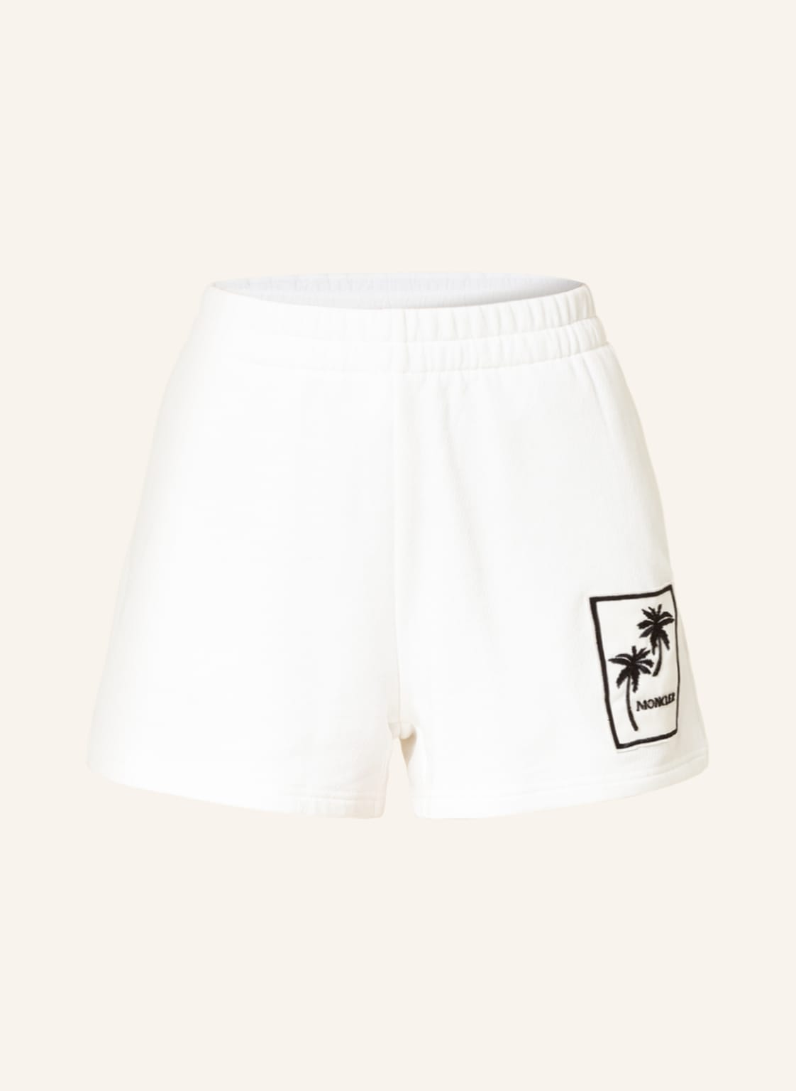 Moncler Shorts weiss von MONCLER