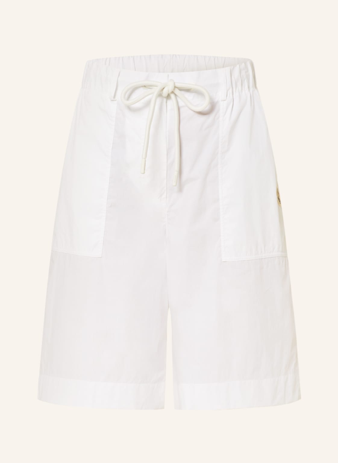 Moncler Shorts weiss von MONCLER