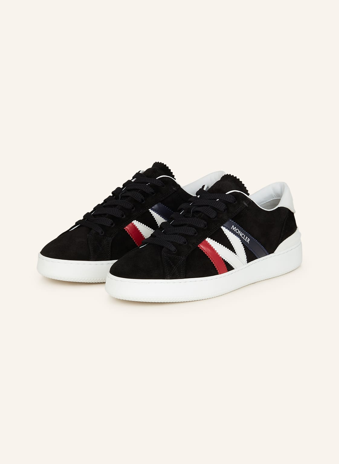 Moncler Sneaker Monaco schwarz von MONCLER