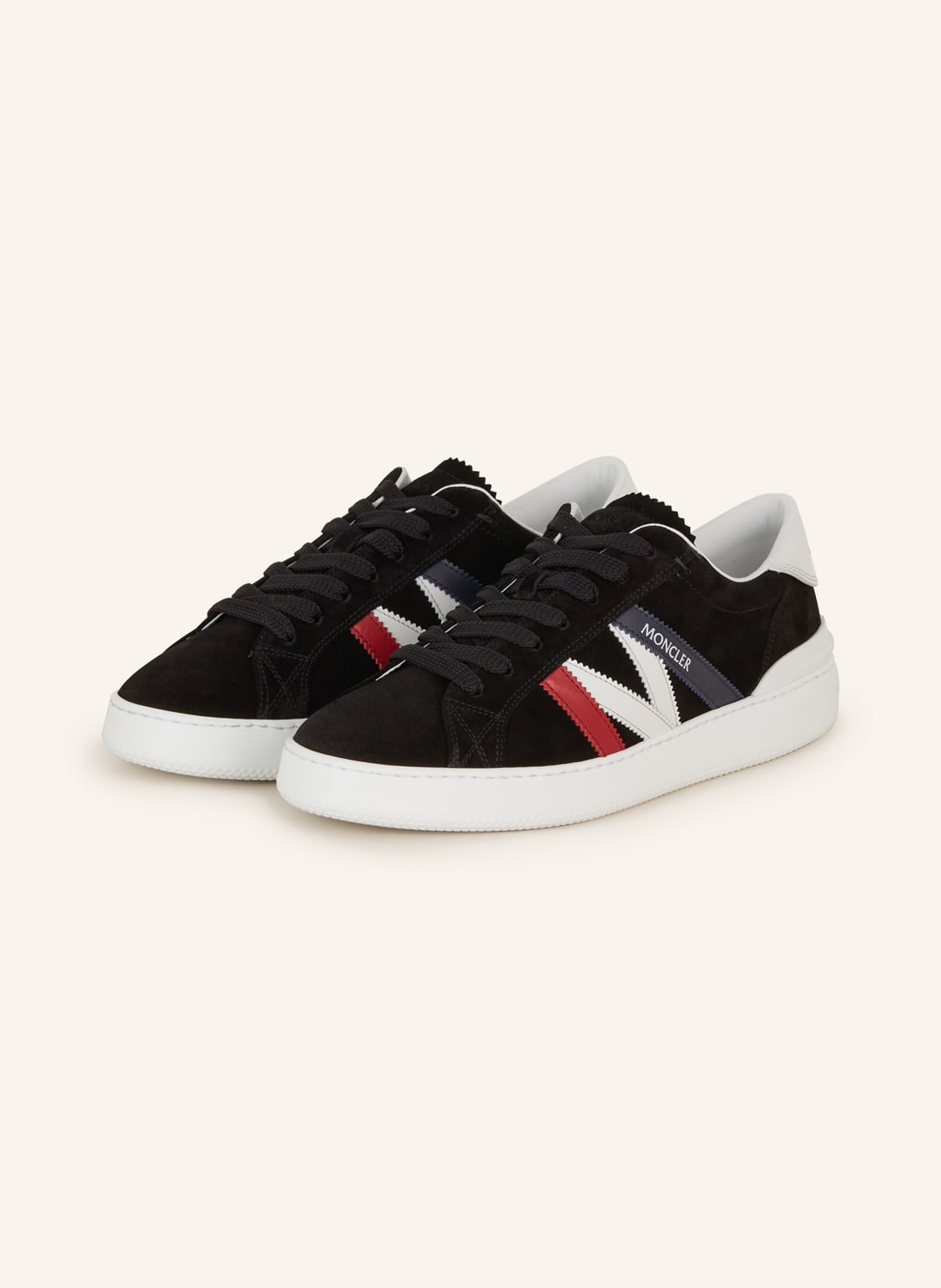 Moncler Sneaker Monaco schwarz von MONCLER