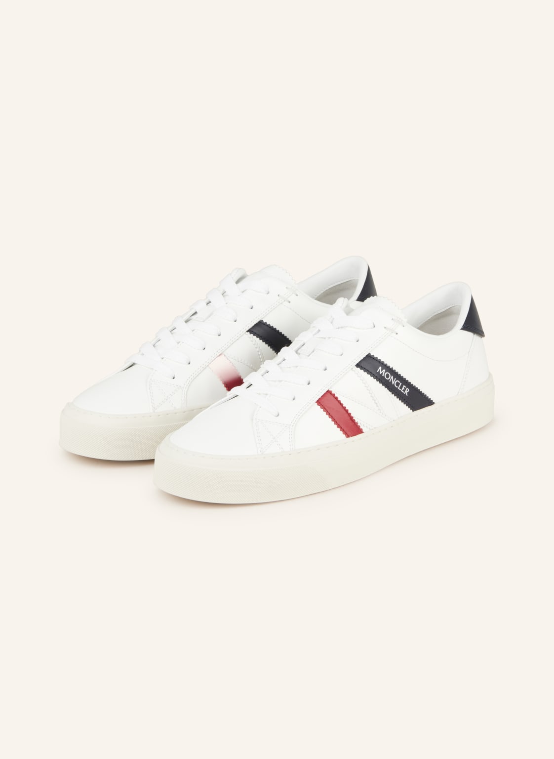 Moncler Sneaker Monaco weiss von MONCLER