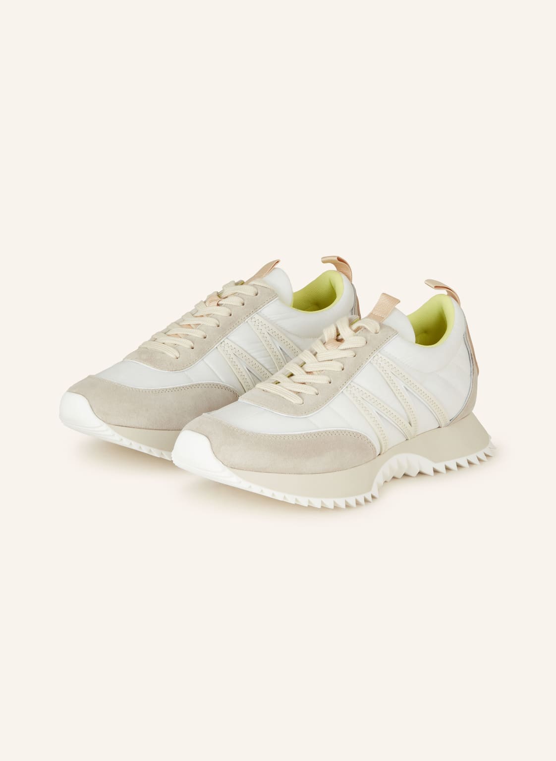 Moncler Sneaker Pacey weiss von MONCLER