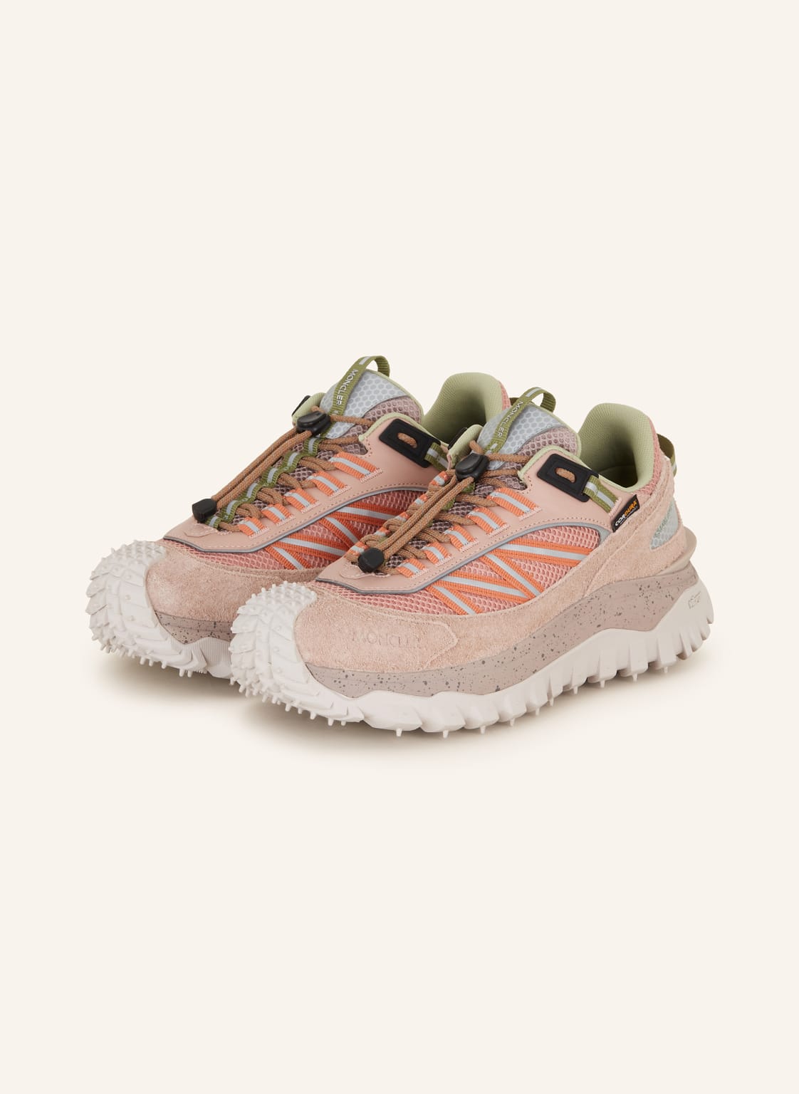 Moncler Sneaker Trailgrip rosa von MONCLER