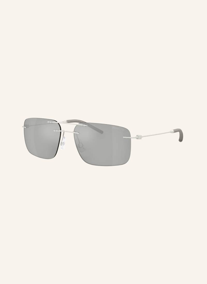 Moncler Sonnenbrille me4003 silber von MONCLER