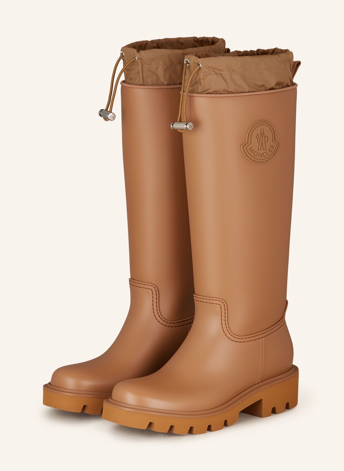 Moncler Stiefel Kickstream braun von MONCLER