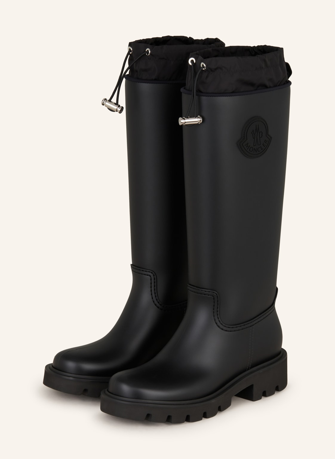 Moncler Stiefel Kickstream schwarz von MONCLER