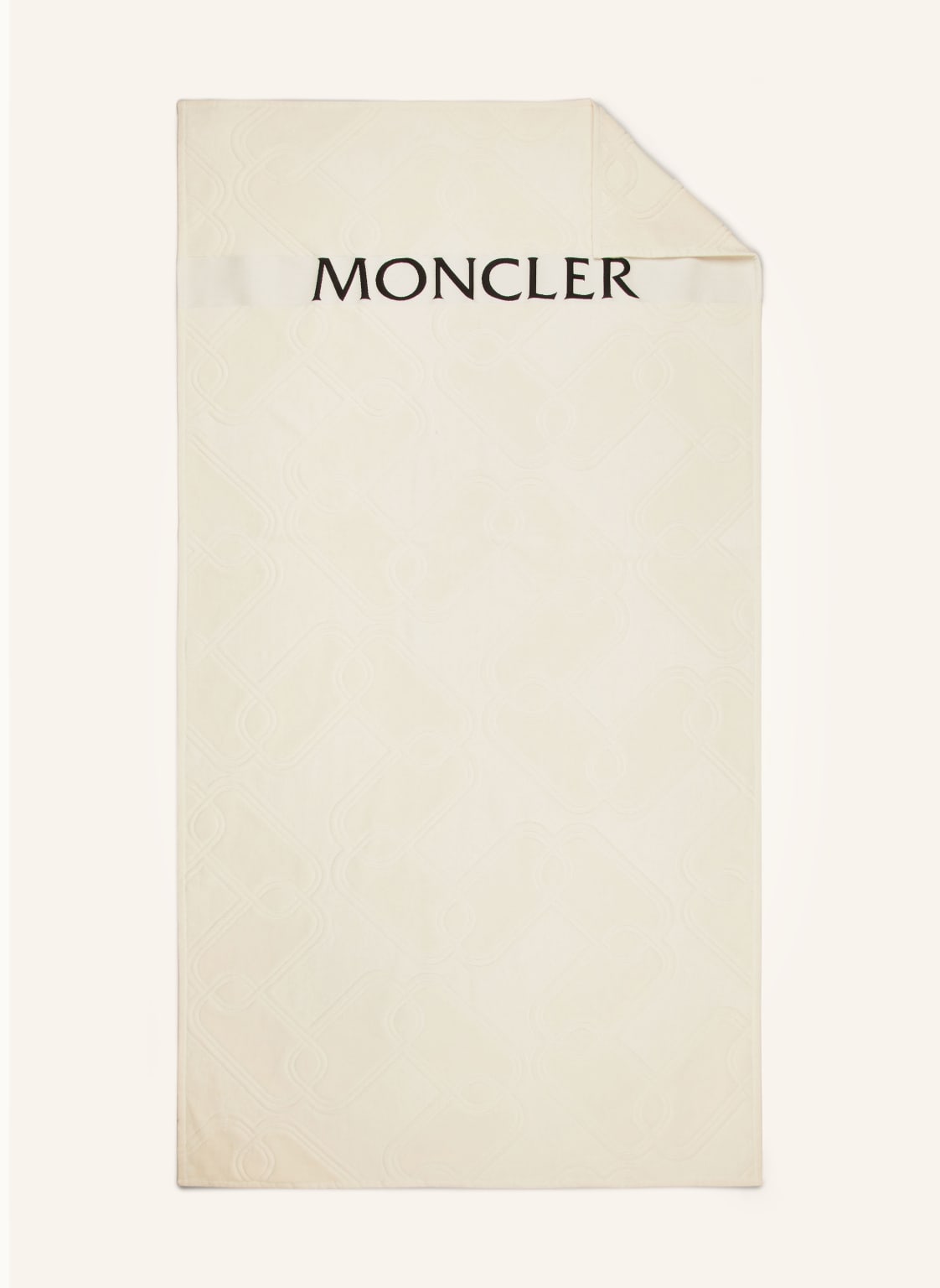 Moncler Strandtuch weiss von MONCLER