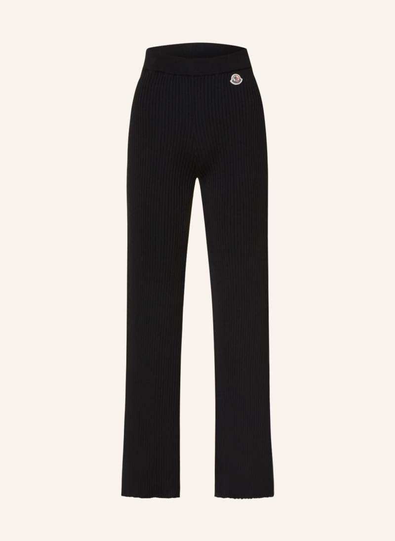 Moncler Strickhose schwarz von MONCLER