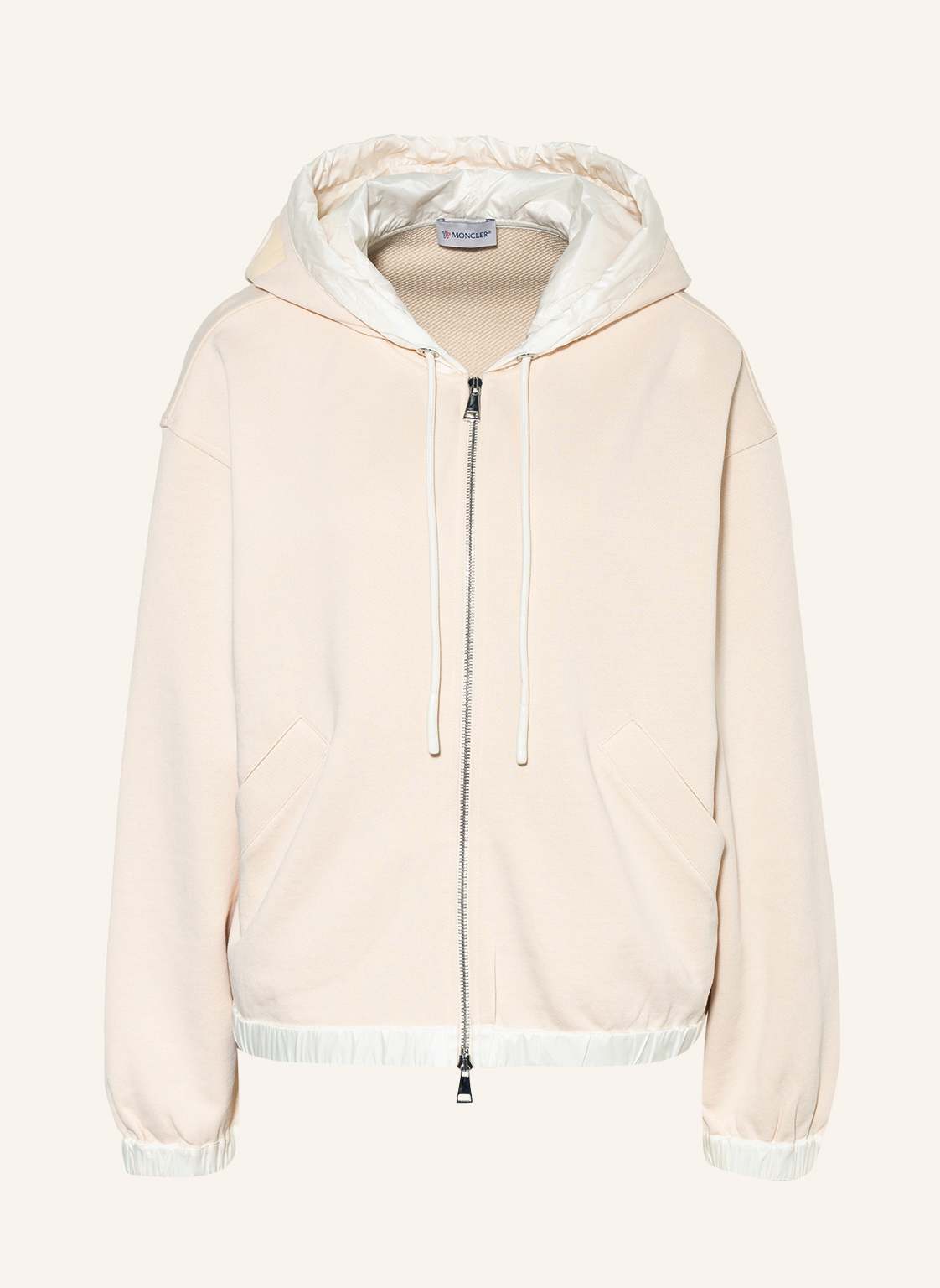 Moncler Sweatjacke beige von MONCLER