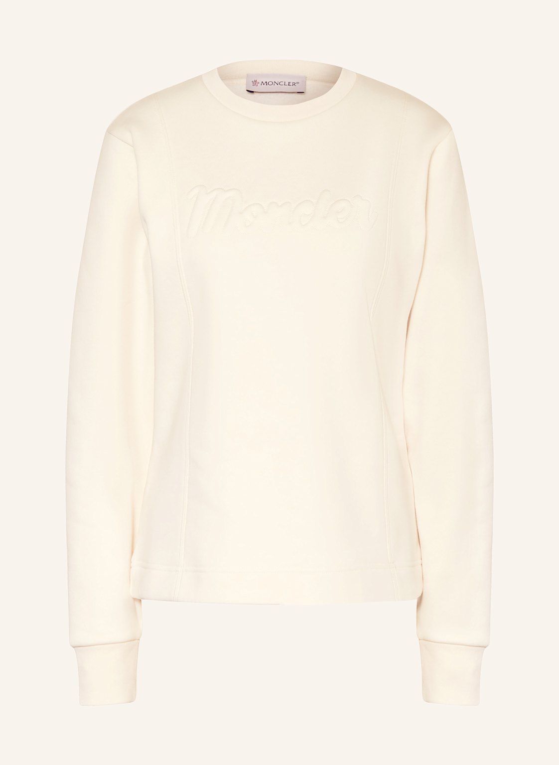 Moncler Sweatshirt weiss von MONCLER