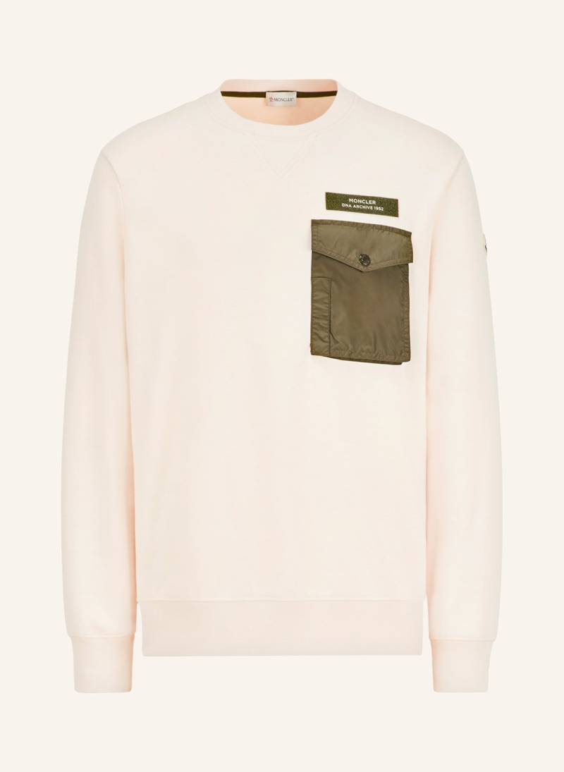 Moncler Sweatshirt weiss von MONCLER