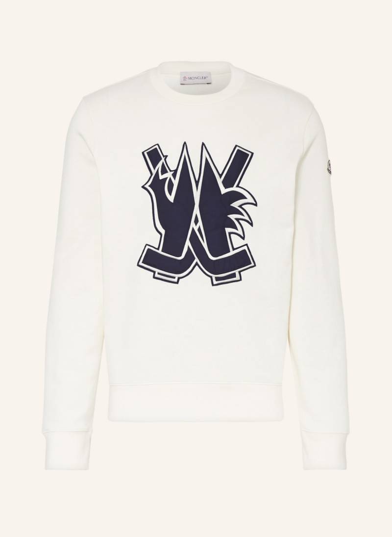 Moncler Sweatshirt weiss von MONCLER