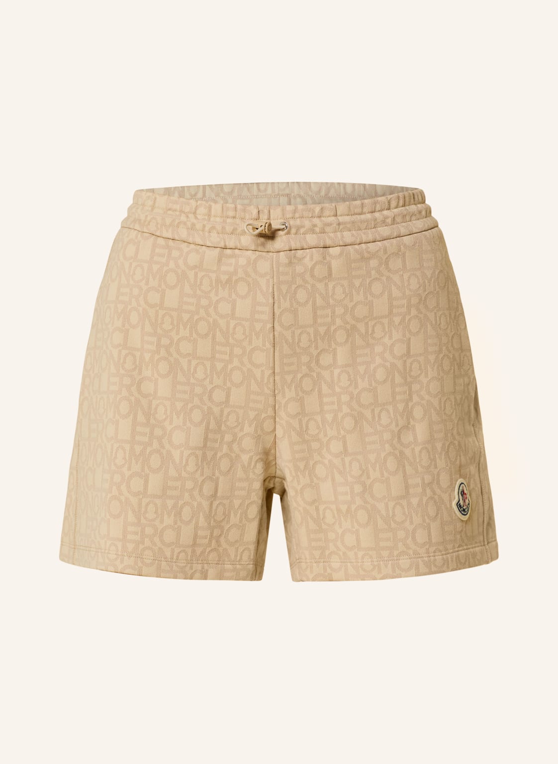 Moncler Sweatshorts beige von MONCLER