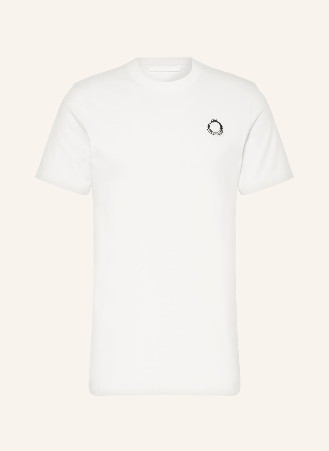 Moncler T-Shirt Dragon weiss von MONCLER