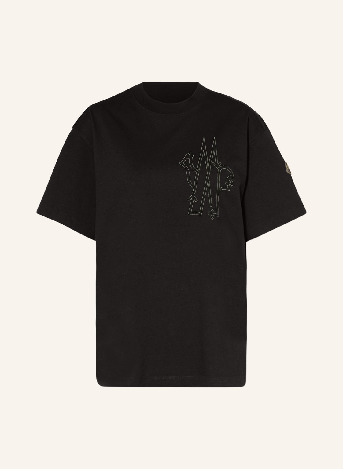 Moncler T-Shirt Maglia schwarz von MONCLER