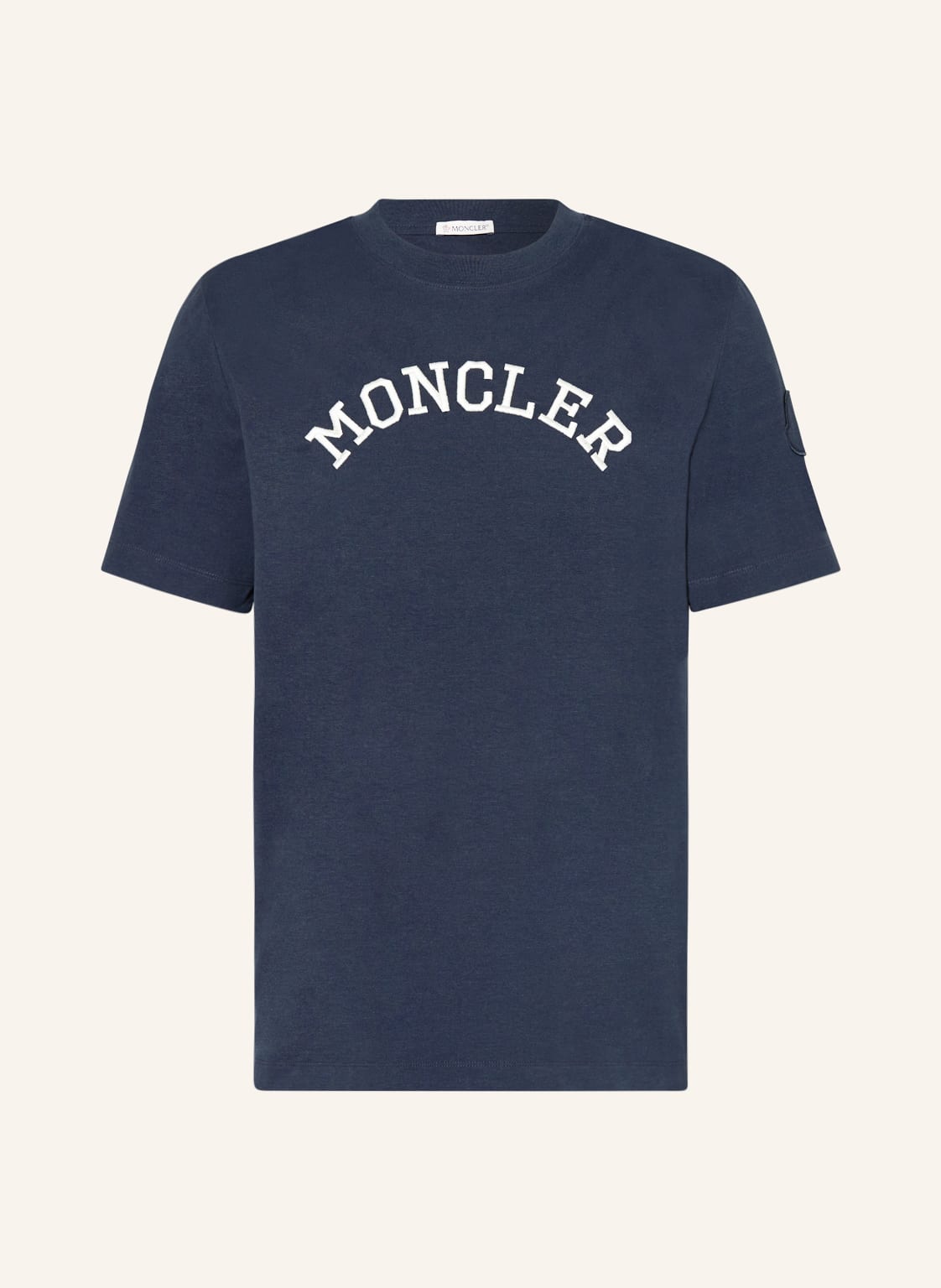 Moncler T-Shirt blau von MONCLER