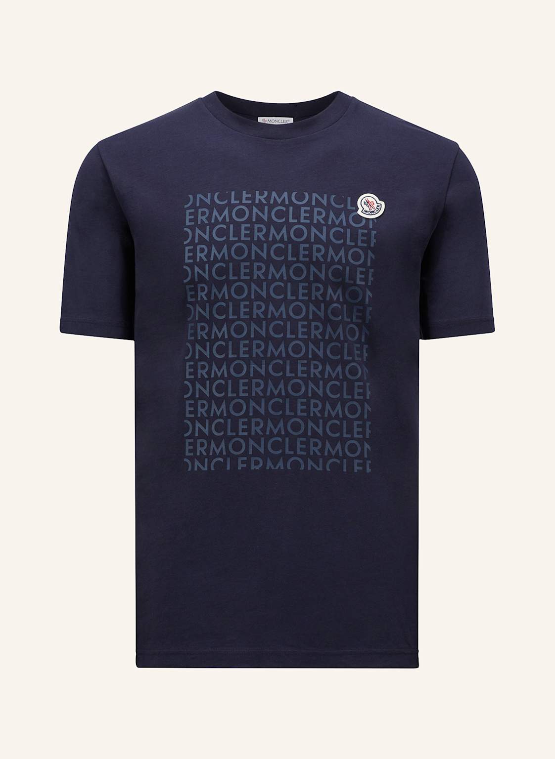 Moncler T-Shirt blau von MONCLER