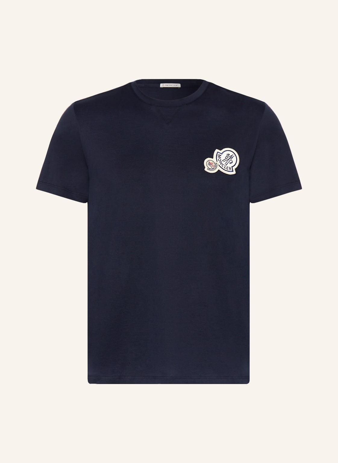 Moncler T-Shirt blau von MONCLER