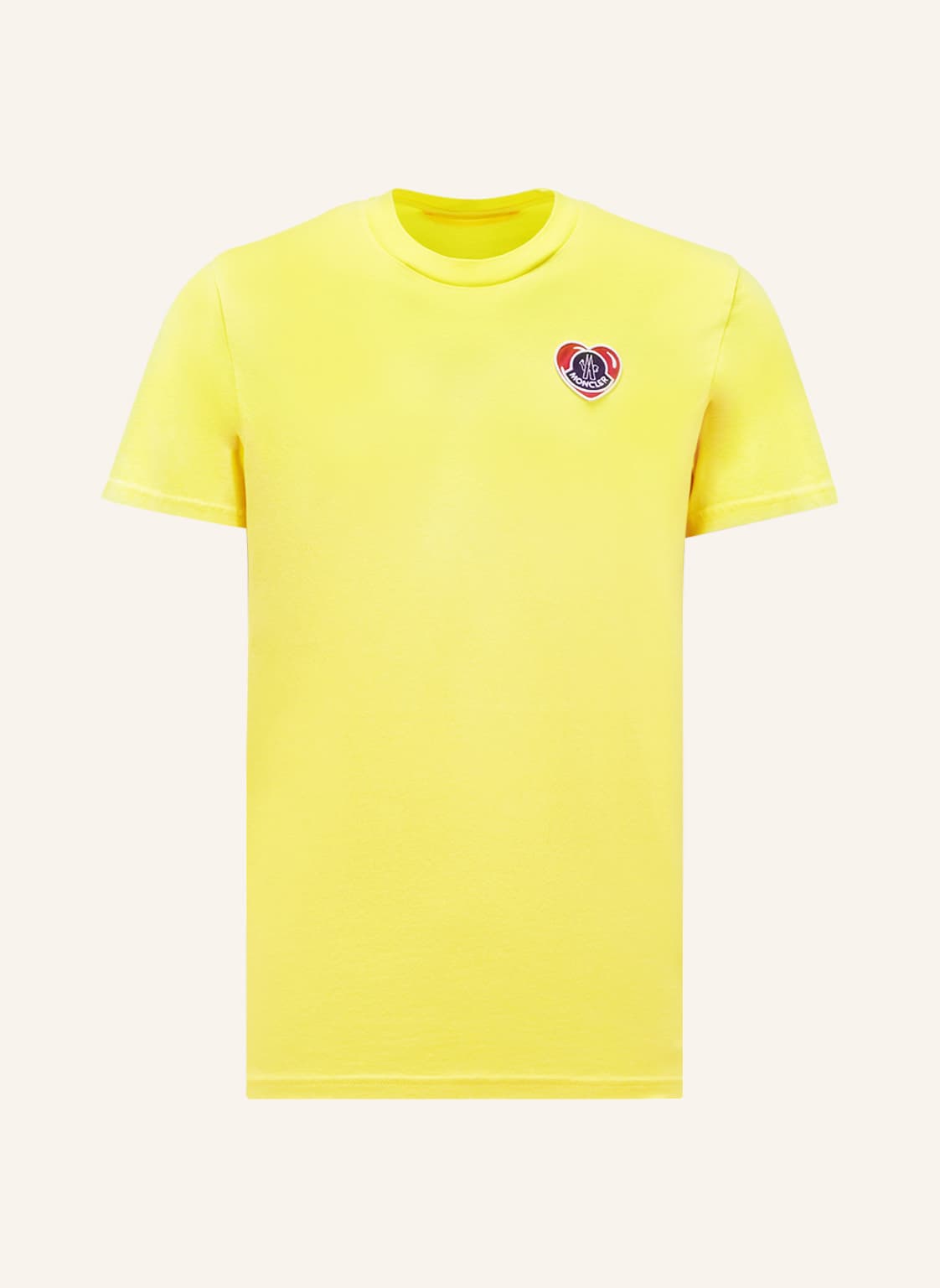 Moncler T-Shirt gelb von MONCLER