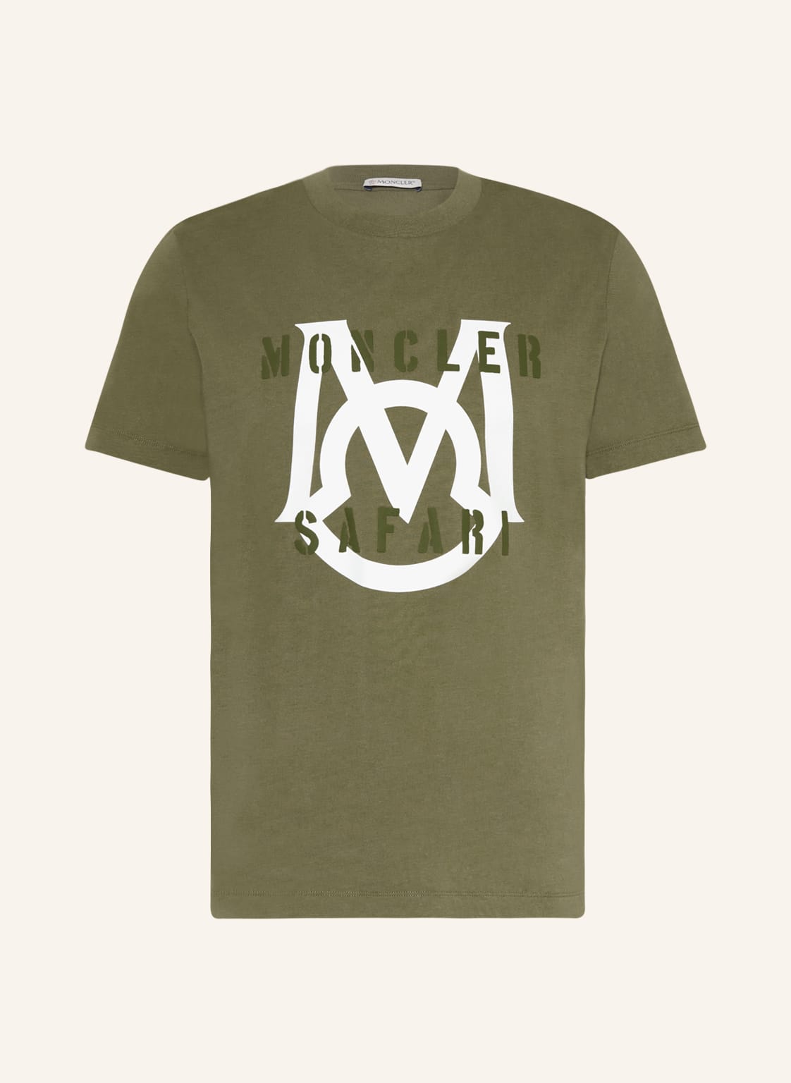 Moncler T-Shirt gruen von MONCLER