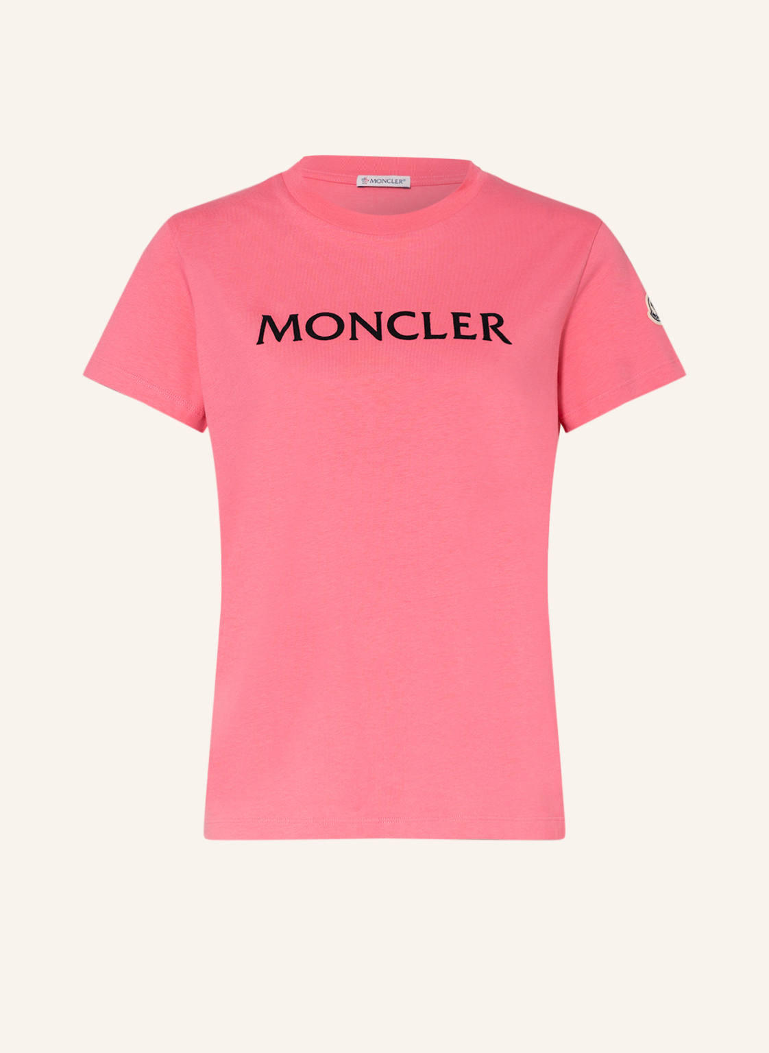 Moncler T-Shirt pink von MONCLER