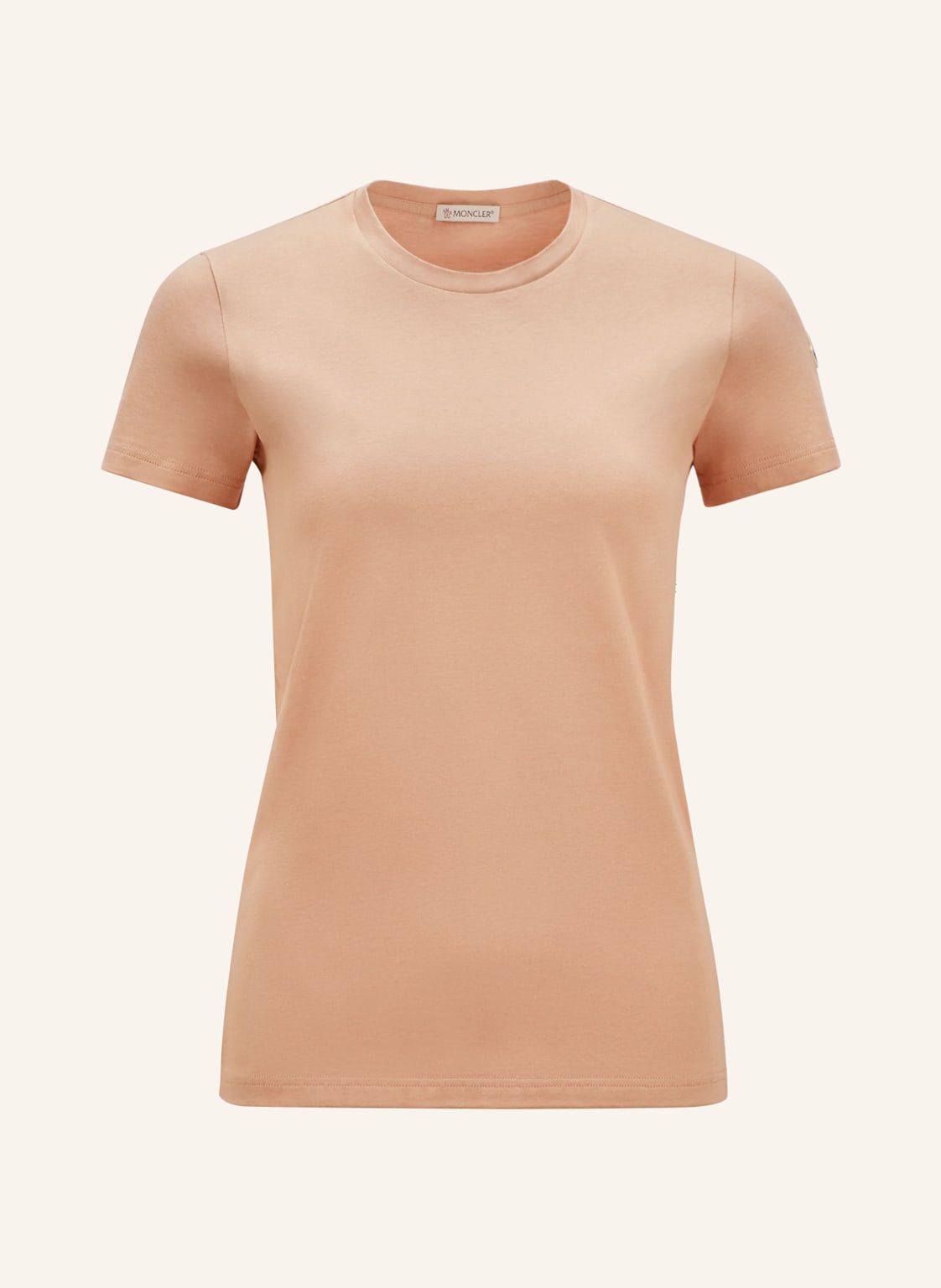 Moncler T-Shirt rosa von MONCLER