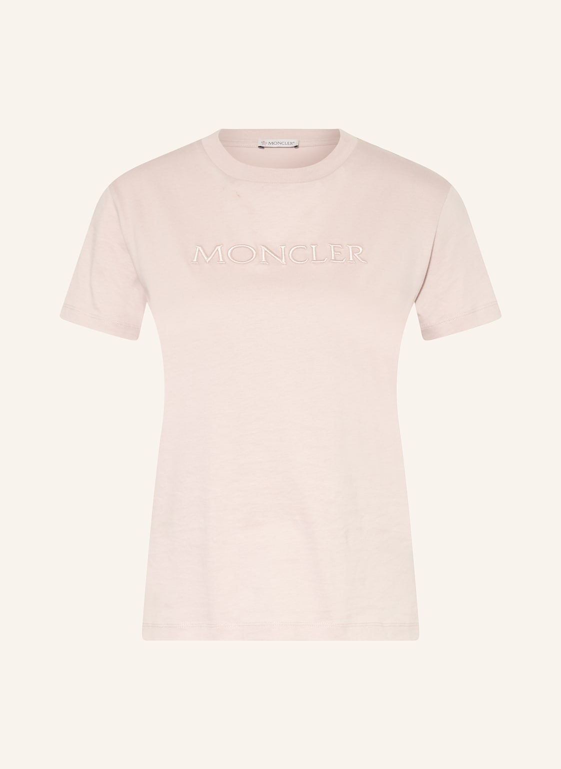 Moncler T-Shirt rosa von MONCLER