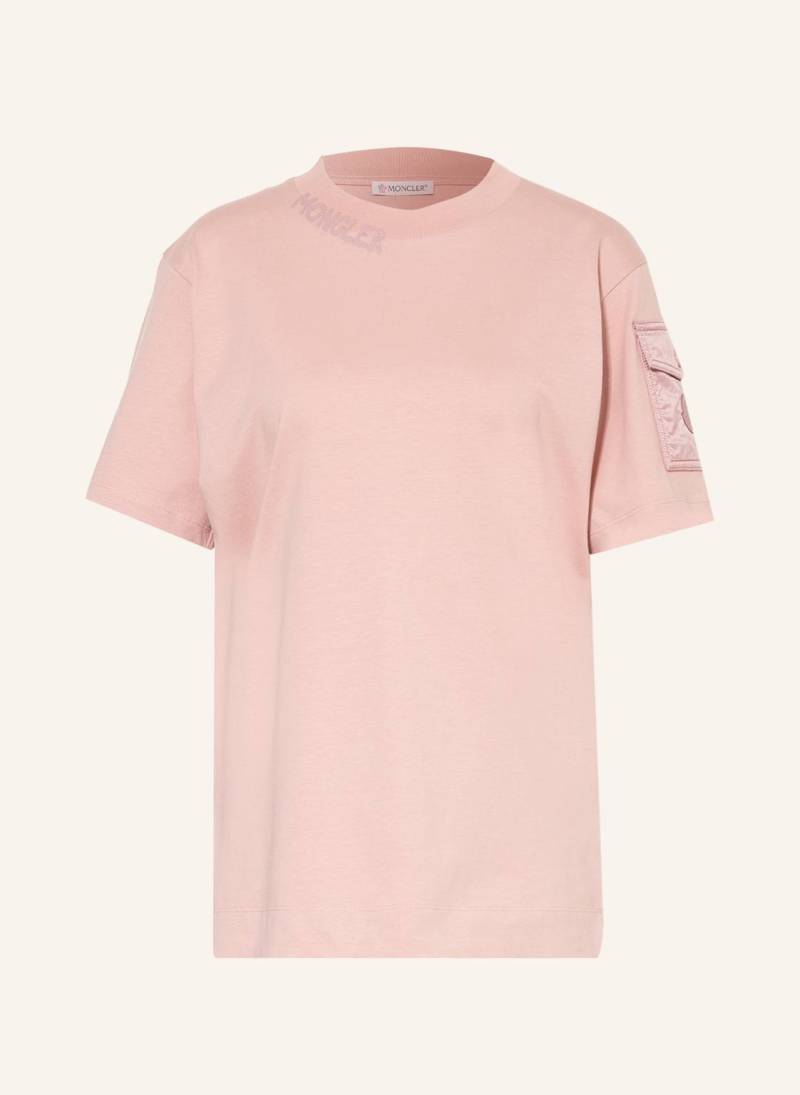 Moncler T-Shirt rosa von MONCLER