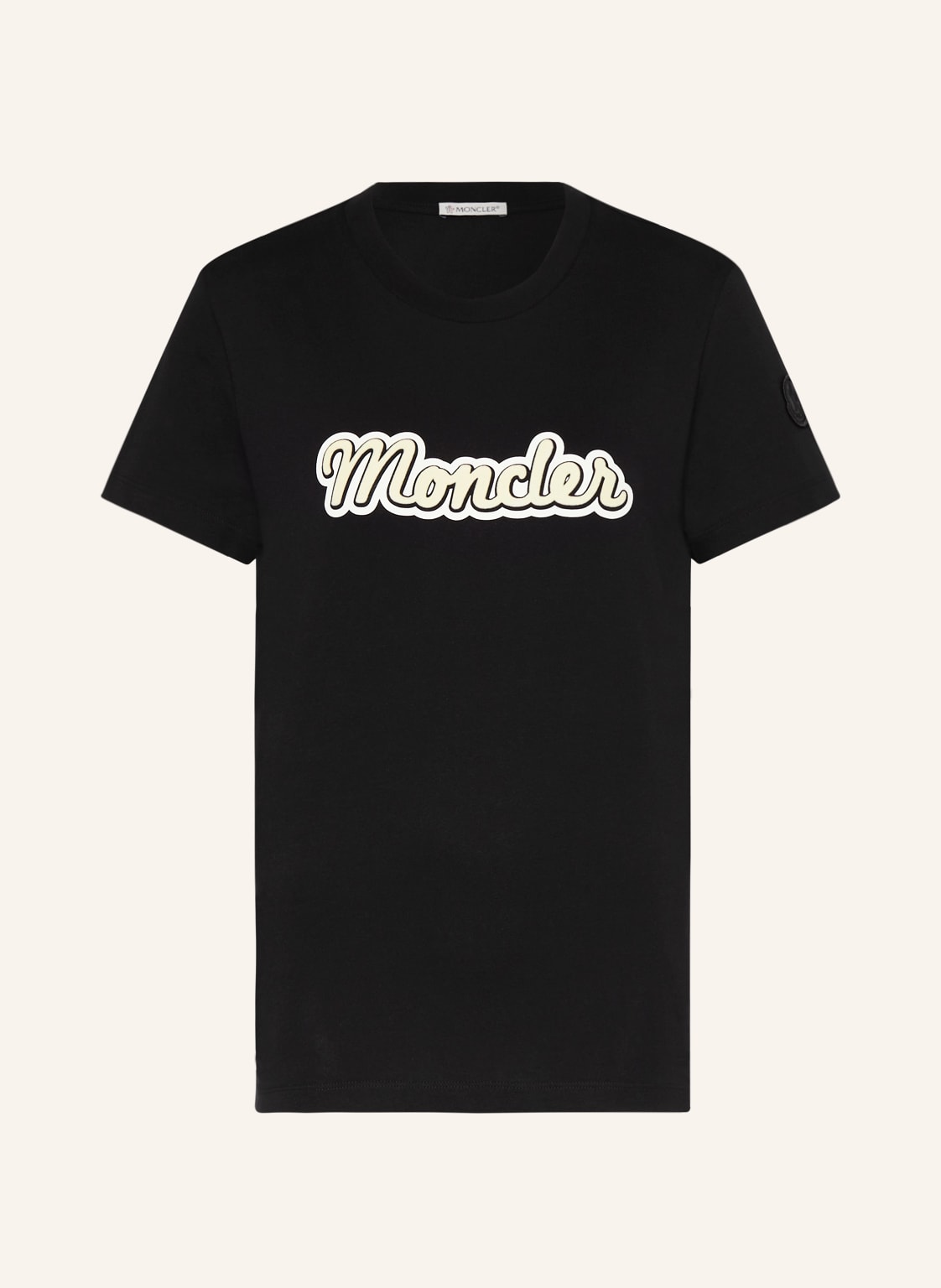 Moncler T-Shirt schwarz von MONCLER