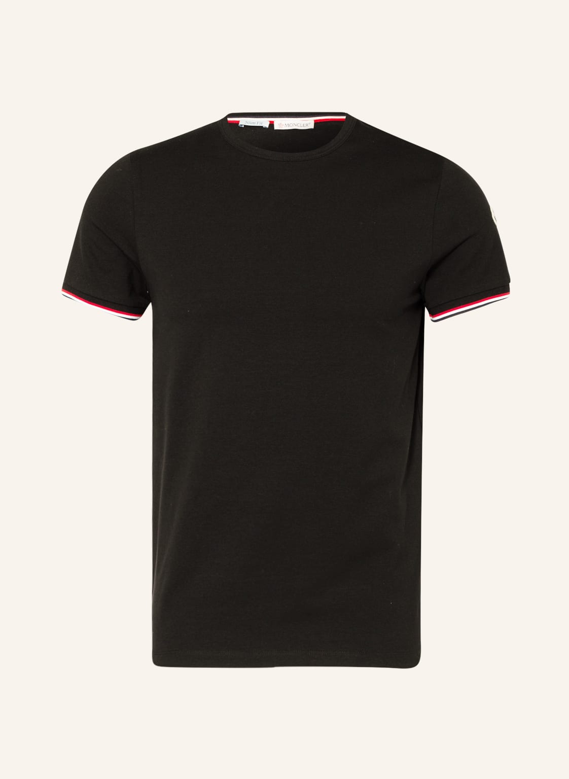 Moncler T-Shirt schwarz von MONCLER