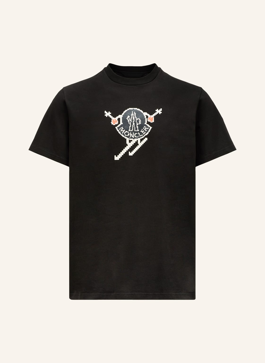 Moncler T-Shirt schwarz von MONCLER