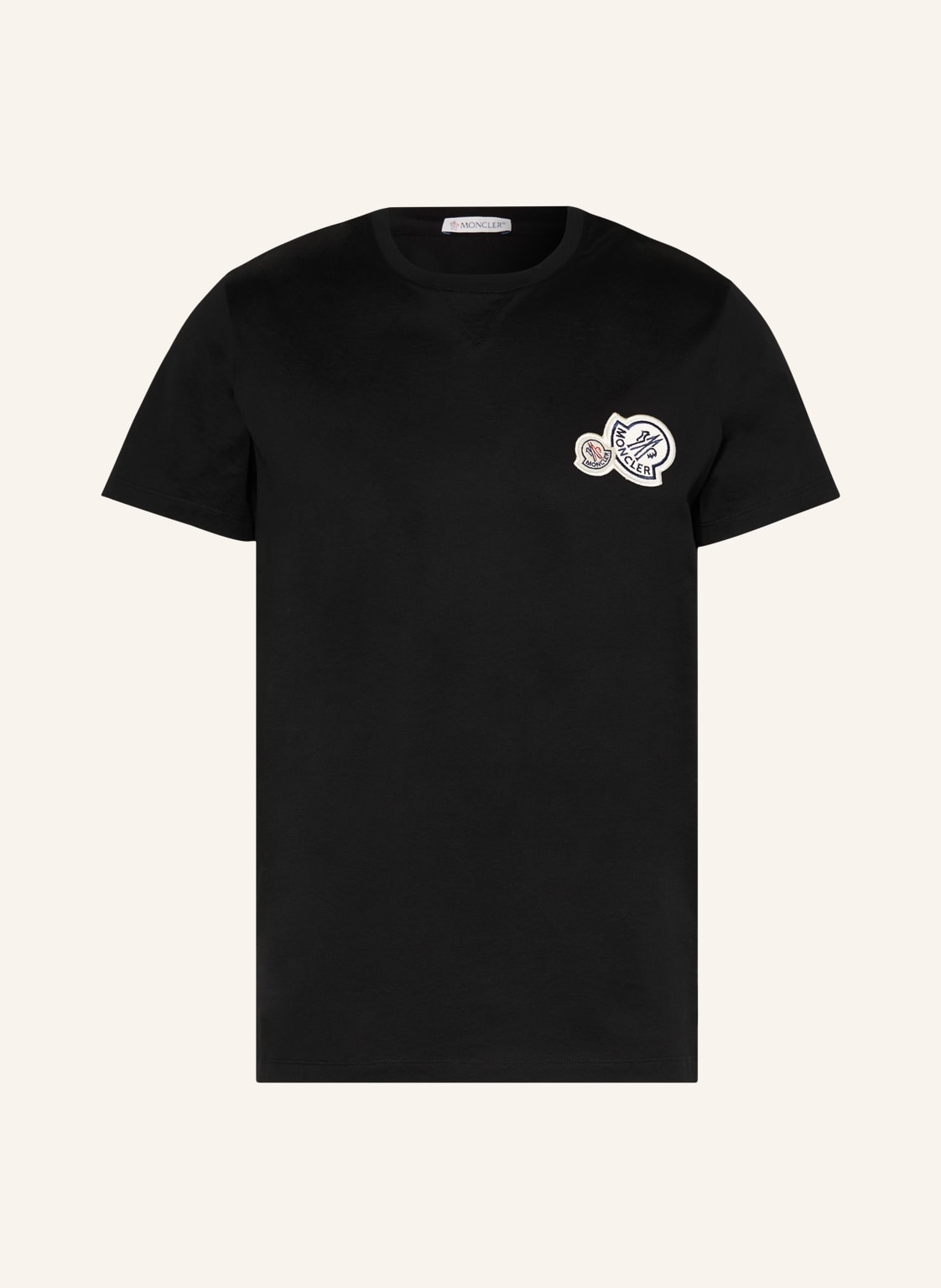 Moncler T-Shirt schwarz von MONCLER