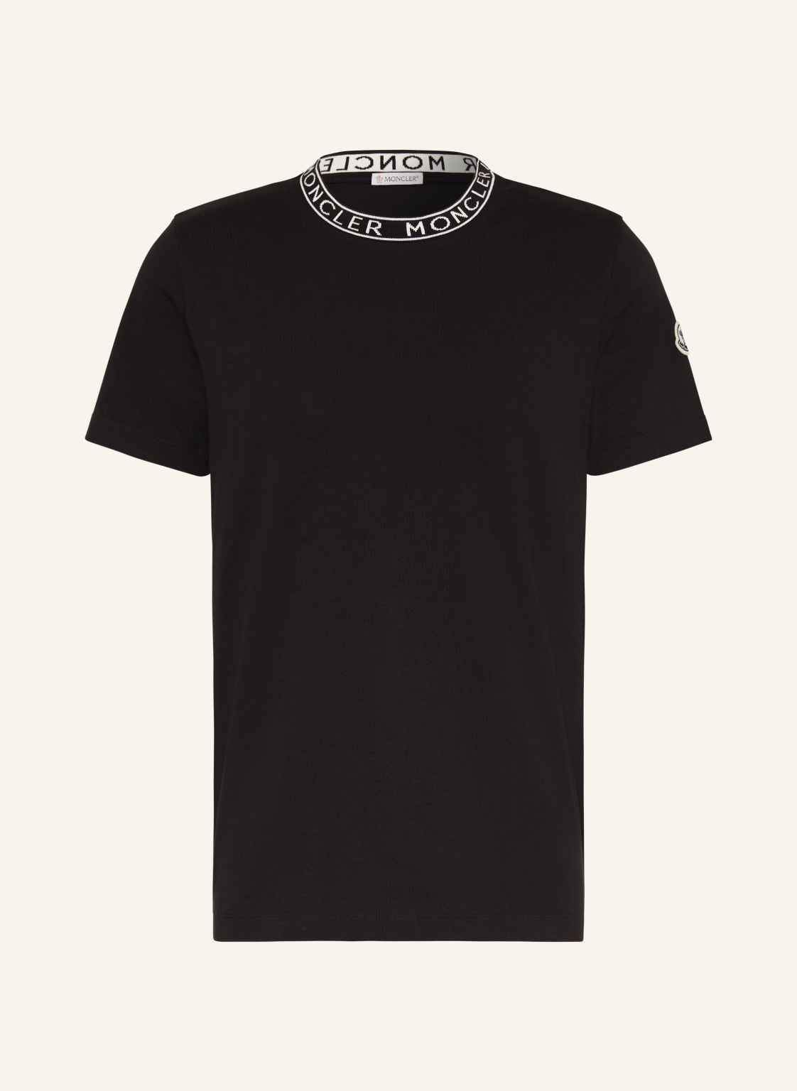 Moncler T-Shirt schwarz von MONCLER