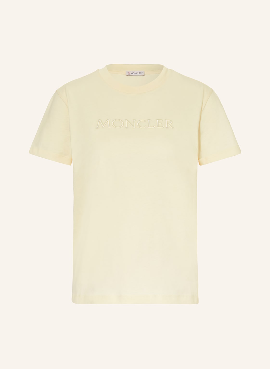 Moncler T-Shirt weiss von MONCLER