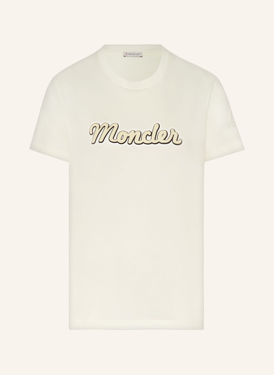 Moncler T-Shirt weiss von MONCLER