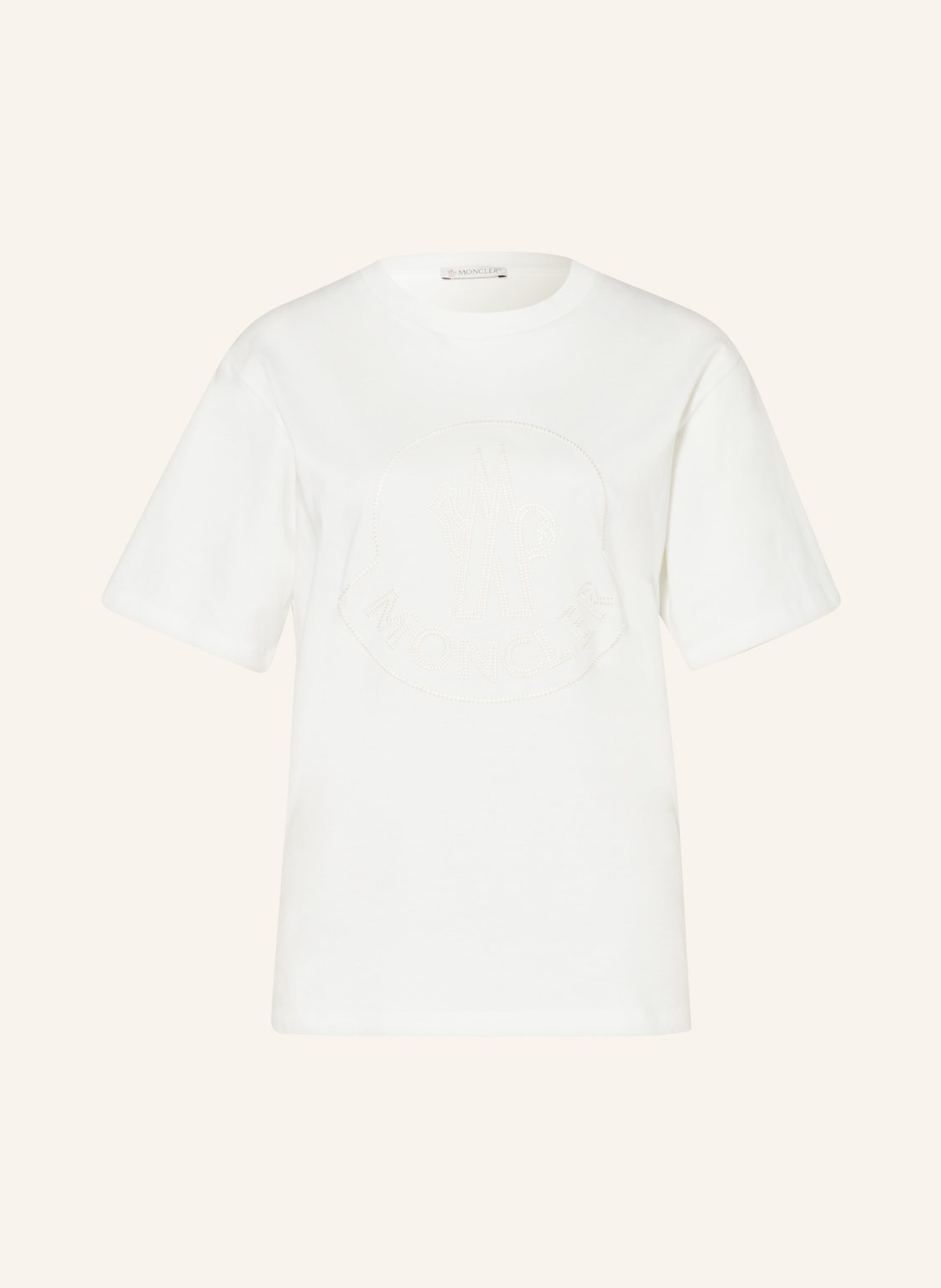 Moncler T-Shirt weiss von MONCLER