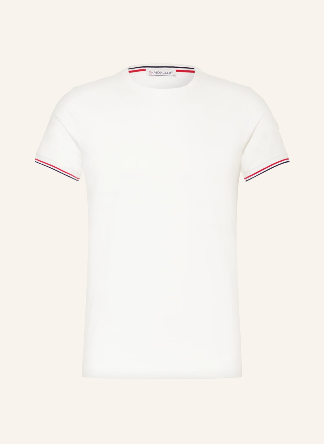 Moncler T-Shirt weiss von MONCLER