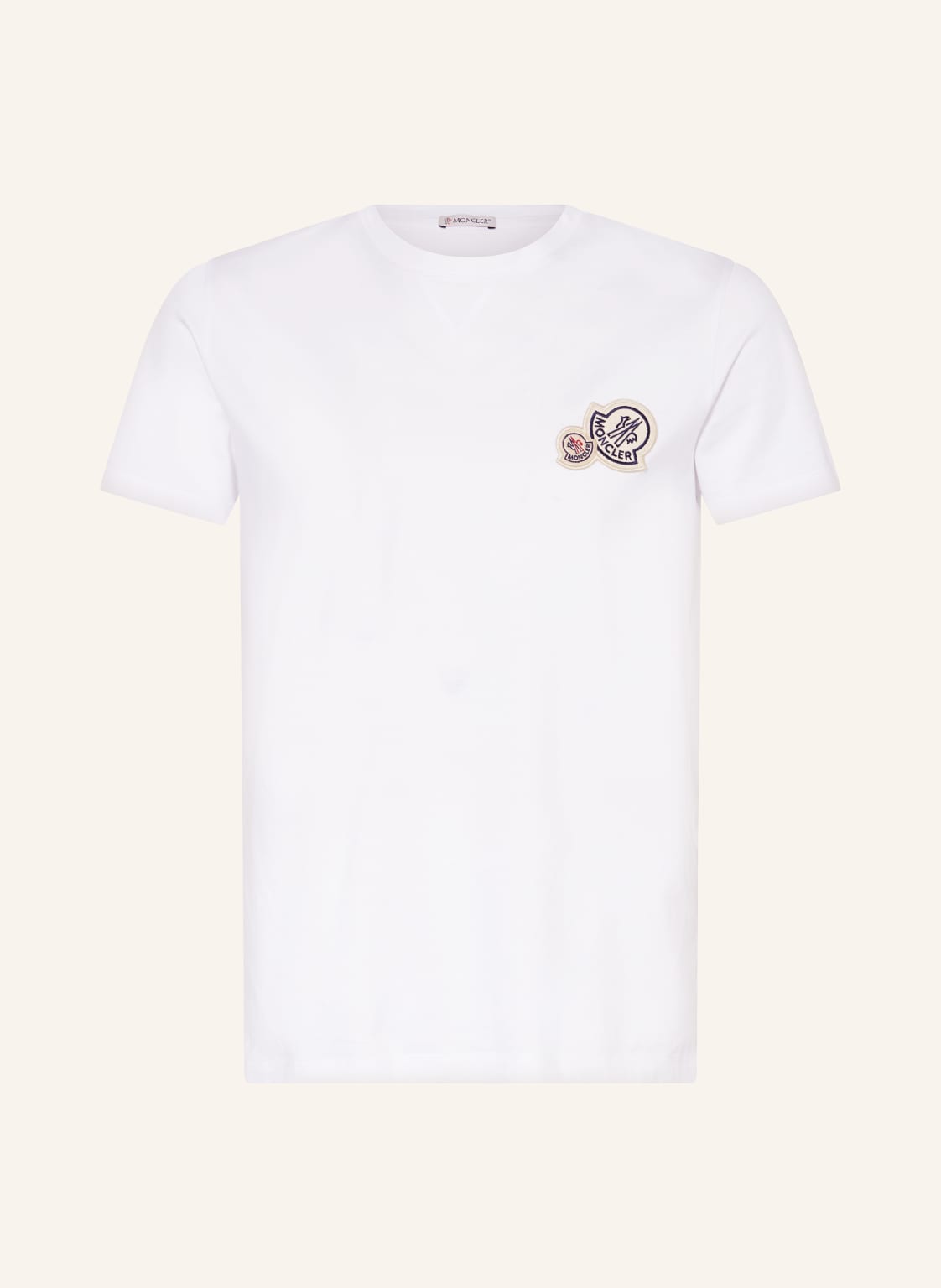 Moncler T-Shirt weiss von MONCLER