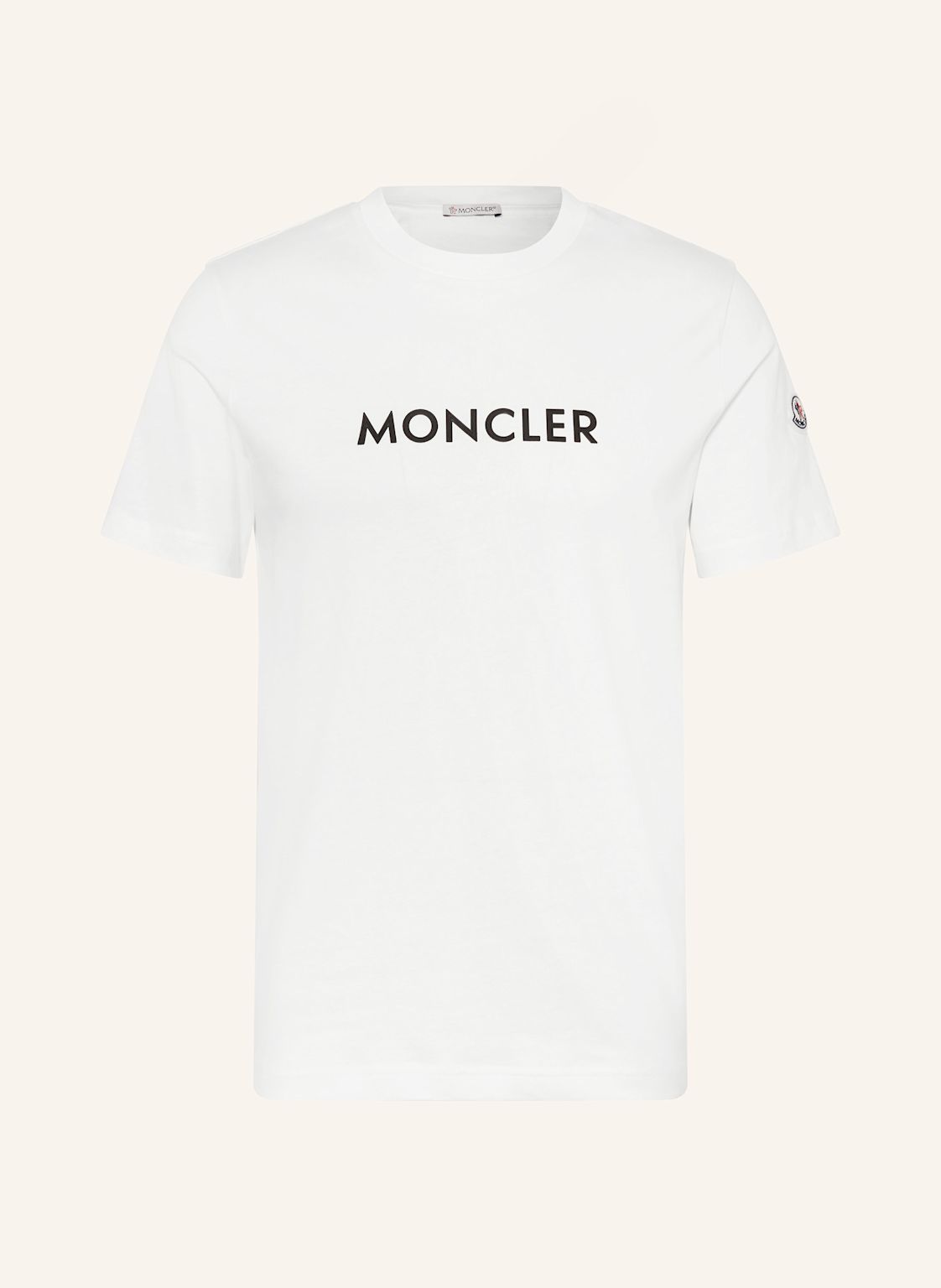 Moncler T-Shirt weiss von MONCLER