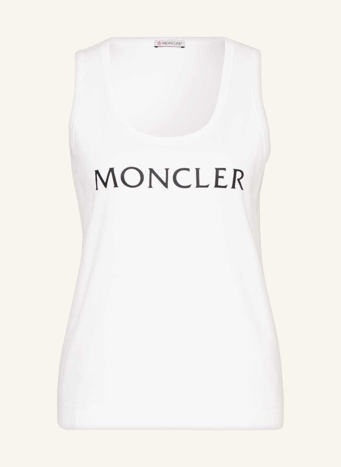 Moncler Top weiss von MONCLER