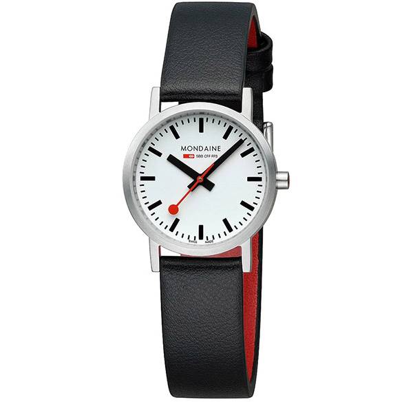 MONDAINE Classic 30, Bahnhofsuhr SBB, matt von MONDAINE