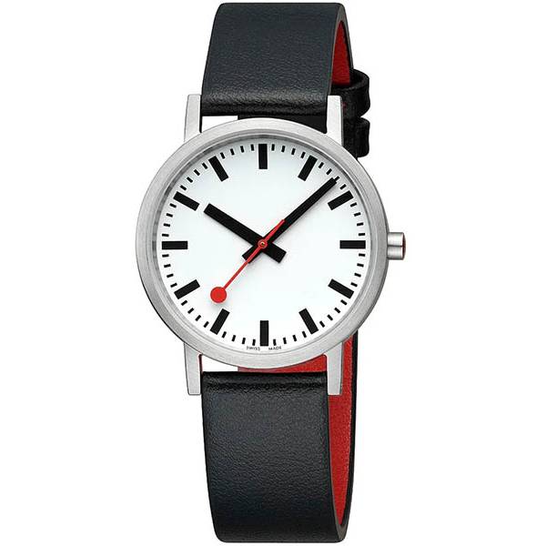 MONDAINE Classic 36, Bahnhofsuhr Pure - ohne Logo von MONDAINE