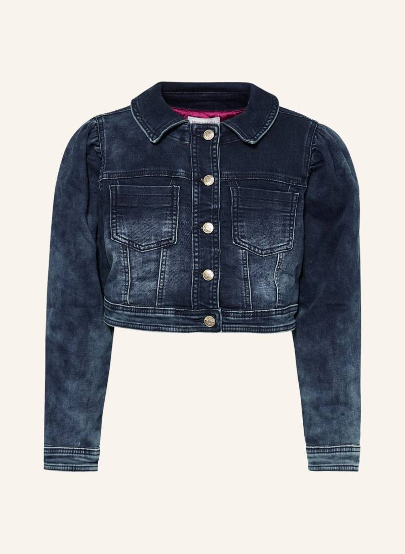 Monnalisa Cropped-Jeansjacke blau Monnalisa Cropped-Jeansjacke blau von MONNALISA