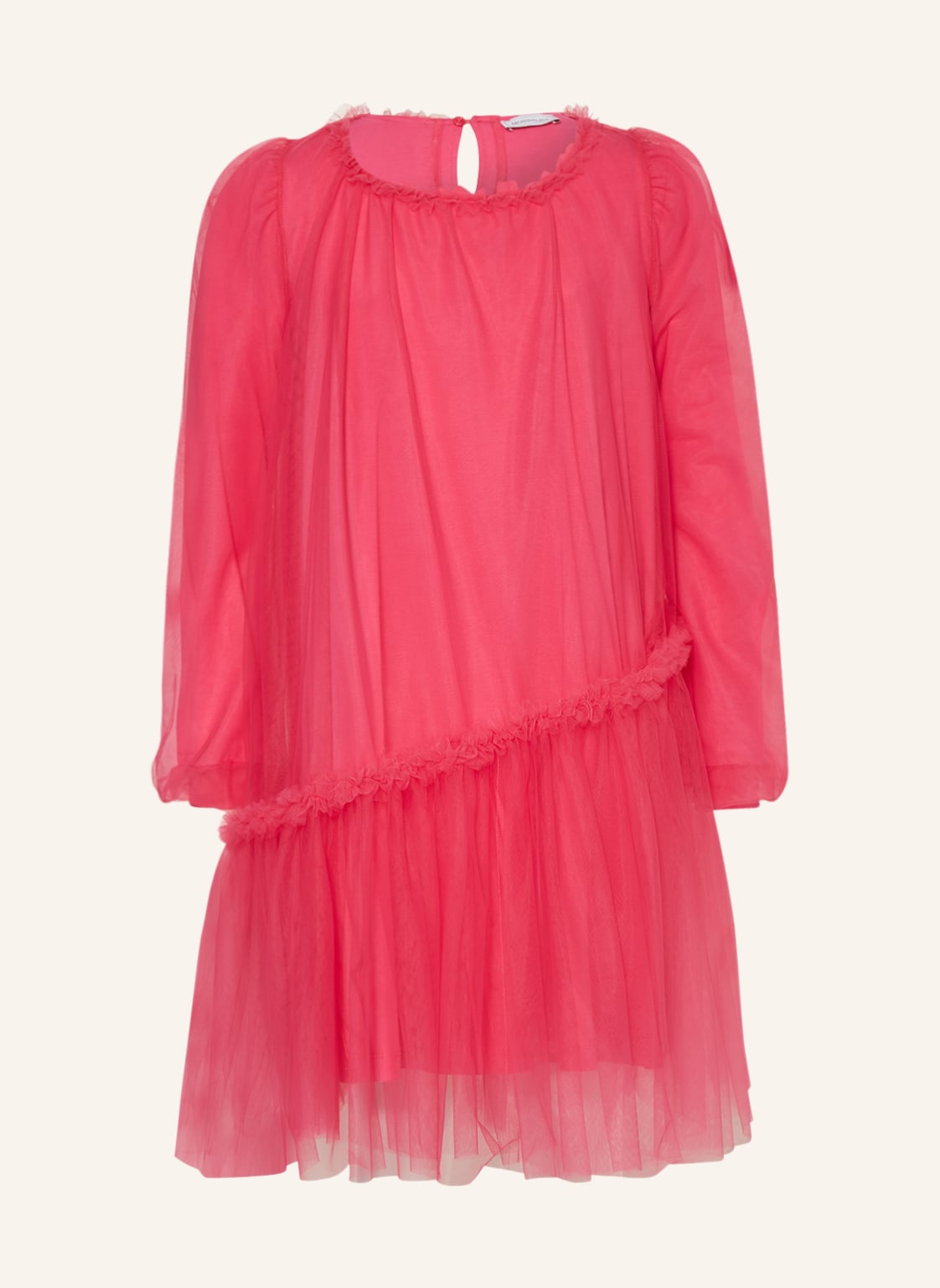Monnalisa Tüllkleid Mit Rüschen pink Monnalisa Tüllkleid Mit Rüschen pink von MONNALISA