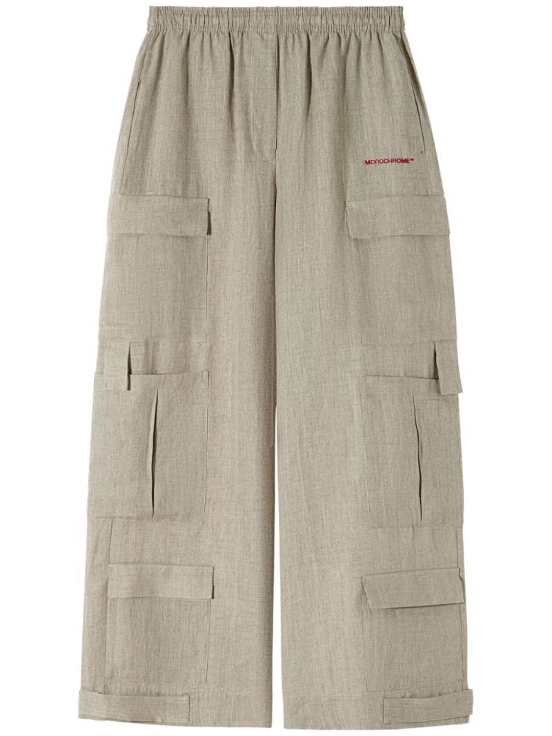 MONOCHROME Trava Raw trousers - Neutrals von MONOCHROME