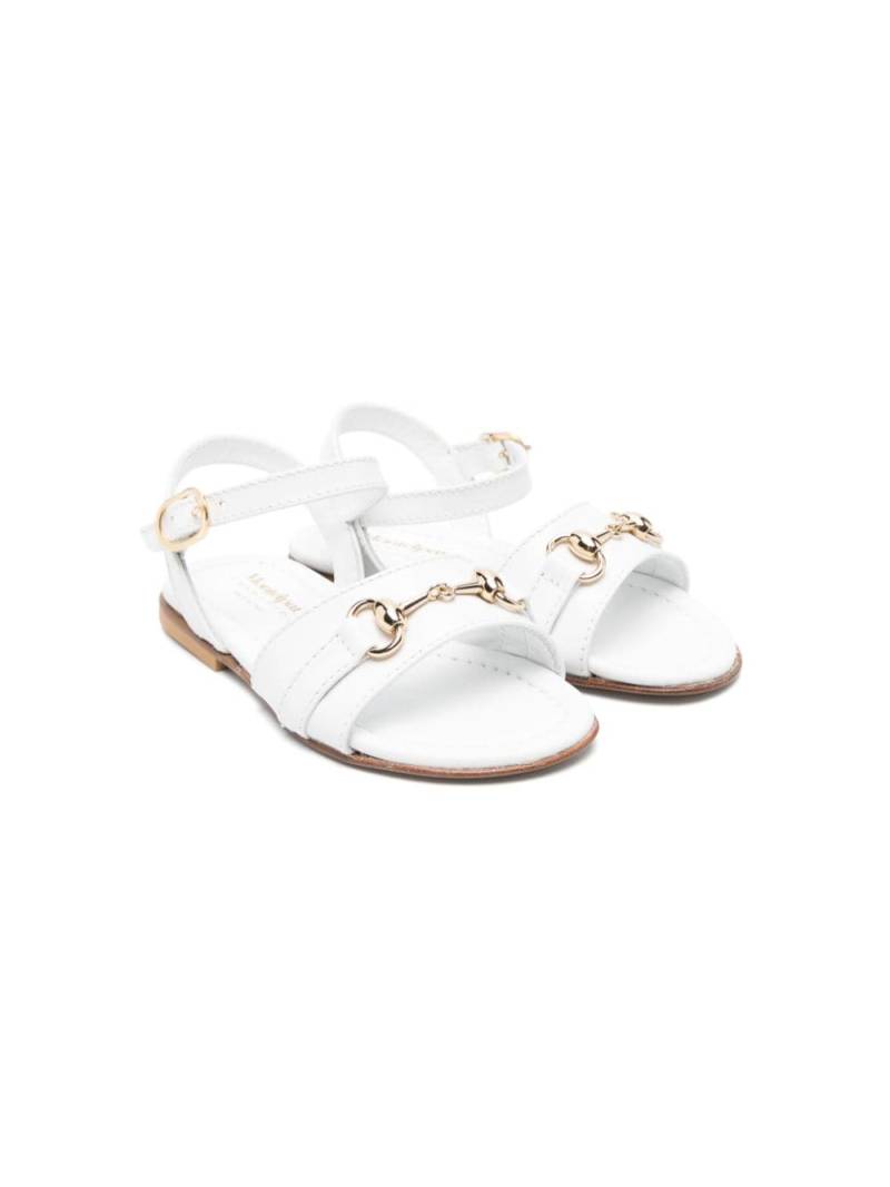 MONTELPARE TRADITION horsebit-detail leather sandals - White von MONTELPARE TRADITION