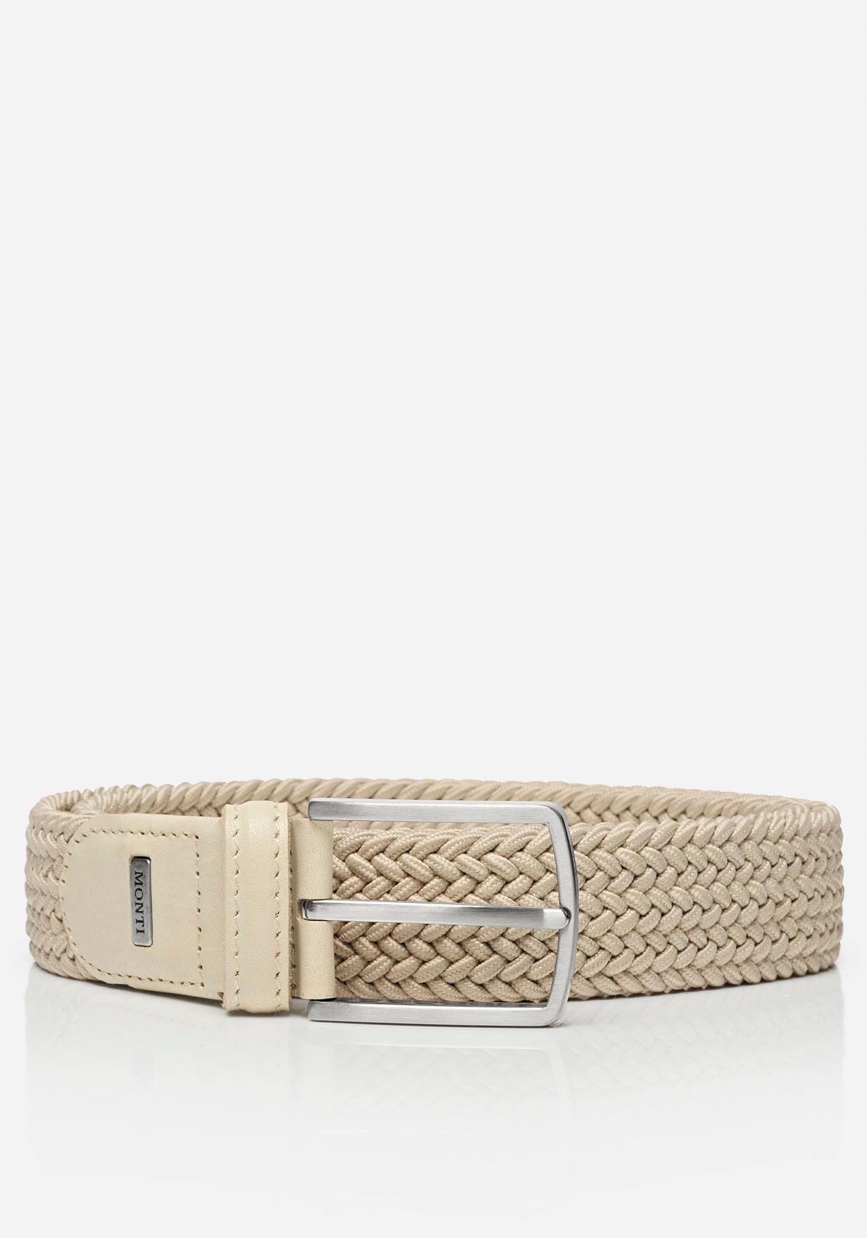 MONTI Stretchgürtel »HAMBURG«, 3,5 cm breit, Elastischer Flechtgürtel, Casual-Business-Sportiv MONTI Stretchgürtel »HAMBURG«, 3,5 cm breit, Elastischer Flechtgürtel, Casual-Business-Sportiv von MONTI